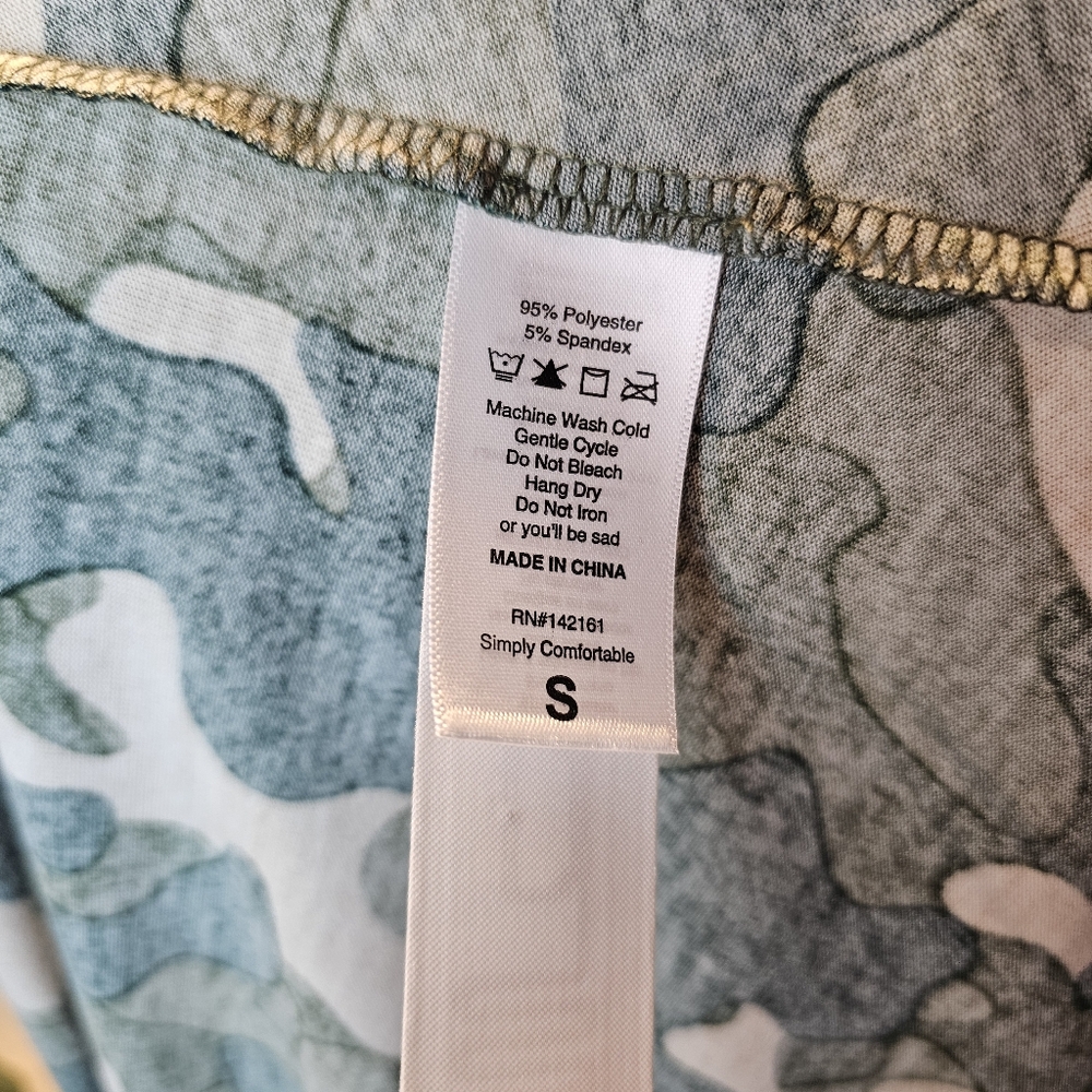 Camouflage LuLaRoe Kristina Tank Top - Picture 3 of 5